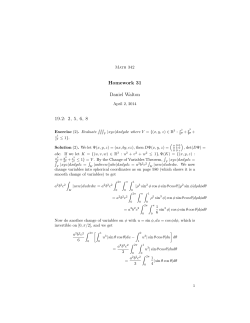 HWK 32 - BYU Math Department