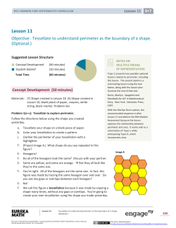 Lesson 11 - EngageNY