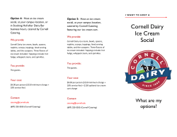 Cornell Dairy Ice Cream Social