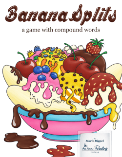 a game with compound words