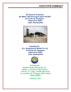executive su summary - Maharashtra Pollution Control Board
