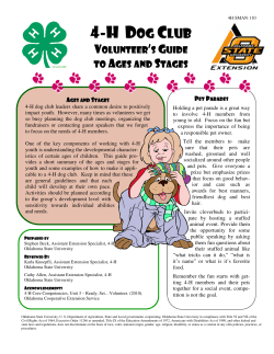 Ages and Stages working with dog clubsrev2 - Oklahoma 4-H