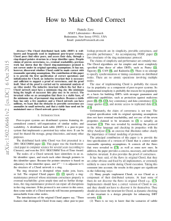 How to Make Chord Correct