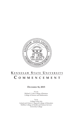 Kennesaw State University | Commencement