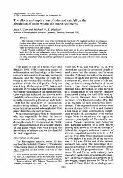 CARR, ALAN P., AND MICHAEL. W. L. BLACKLEY. The effects and