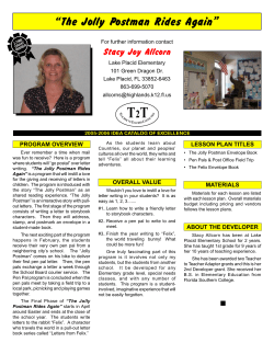 The Jolly Postman Rides Again