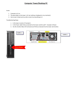 Computer Tower/Desktop PC