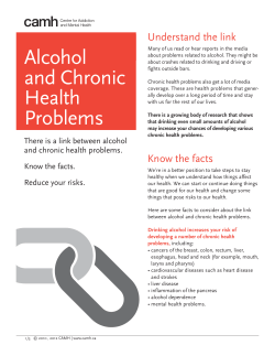 Alcohol and Chronic Health Problems