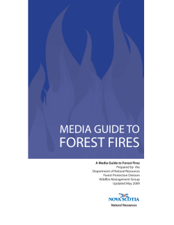 Media Guide to Forest Fires_APRIL 28-09.indd