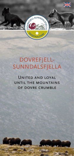 dovrefjell- sunndalsfjella