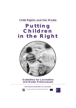 Putting Children in the Right