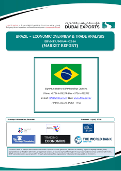 brazil - Dubai Exports