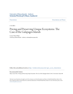 Pricing and Preserving Unique Ecosystems