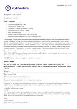 European Trail - EEET