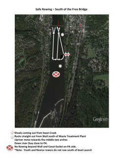 Rower`s Map of the River
