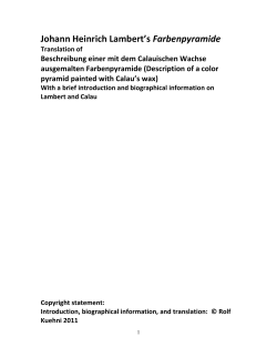 Farbenpyramide - Inter-Society Color Council