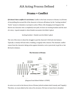 Acting Process Defined