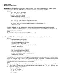 Cacophony: a harsh, unpleasant combination of sounds or tones