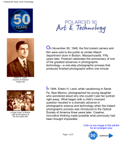 Polaroid 50 Years