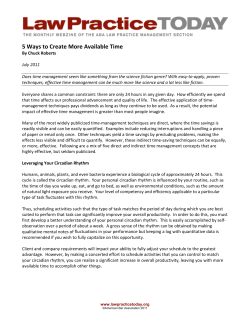 Article - American Bar Association