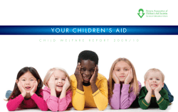 2010 OACAS Child Welfare Report - Family and Children`s Services