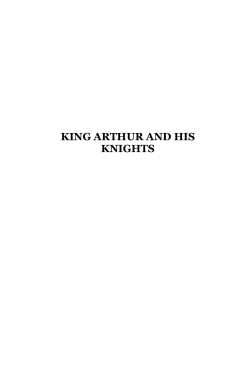 KING ARTHUR AND HIS KNIGHTS