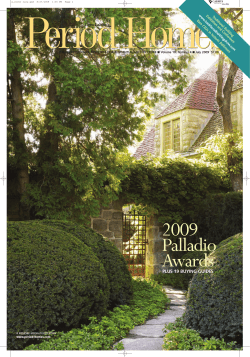 Period Homes, July 2009 - John B. Murray Architect