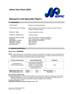 Newsprint and Specialty Papers