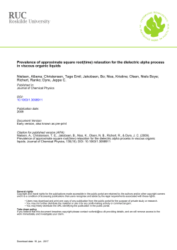 Prevalence of approximate square root(time) relaxation