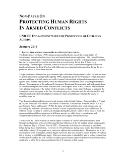 protecting human rights in armed conflicts