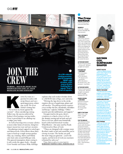 JOIN THE CREW - CREW | Boutique Rowing Studio