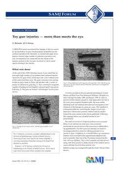 Print this article - South African Medical Journal