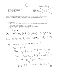 Midterm 1 - UCSD Math Department