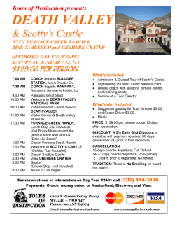 death valley - Tours of Distinction