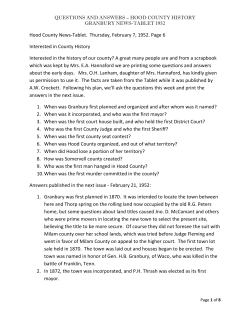 Questions and Answers