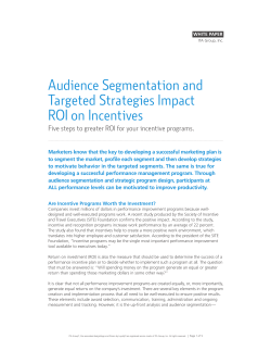 Audience Segmentation and Targeted Strategies Impact
