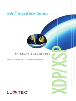 Luxtec Surgical Vision Systems