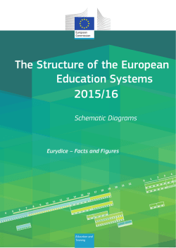 The Structure of the European Education Systems 2015/16