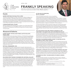 frankly speaking - The Stafford London