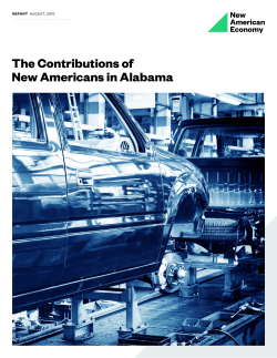 The Contributions of New Americans in Alabama
