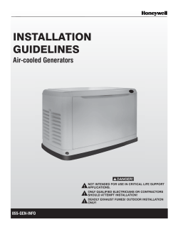 generator connections