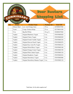 Qty. Brand Product Name Package size Item UPC Minute Maid Low