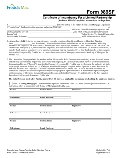 Form 989SF: Certificate of Incumbency for a Limited Partnership