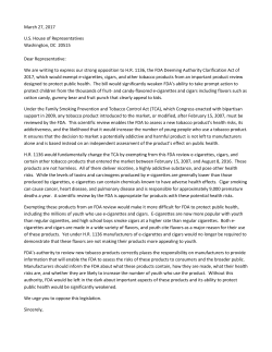 Coalition letter - American Dental Association