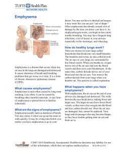 Emphysema