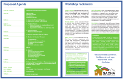 2017 agm event flyer - Sacha
