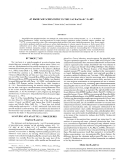 Ocean Drilling Program Scientific Results Volume 135