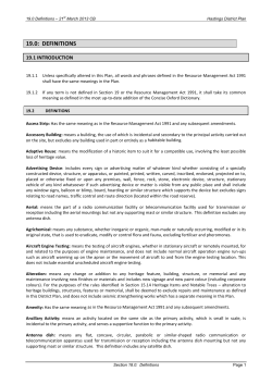 19.0: definitions - Hastings District Council