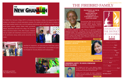 the firebird family - University of the District of Columbia