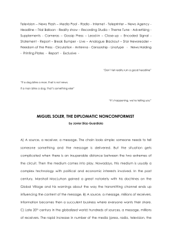 Entrevista Miguel Soler